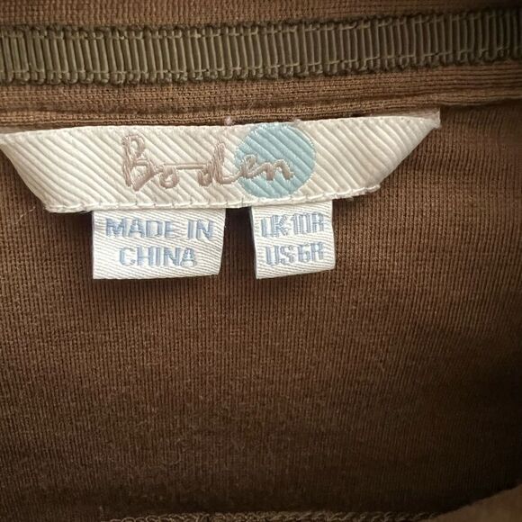 Boden Collar Button Down Midi Shirt Dress - Picture 5 of 9